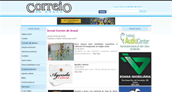 Desktop Screenshot of correiodearaxa.com.br